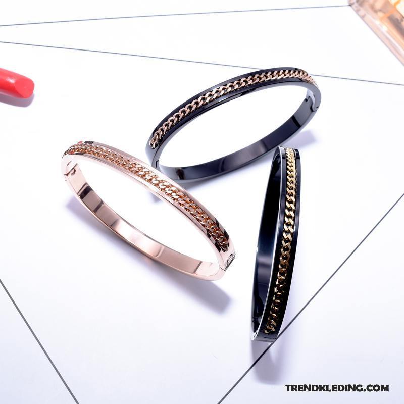 Armband Dames Armbanden Mode Accessoires Lovers Heren Europa Roze Gouden