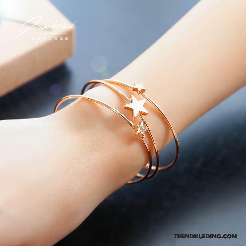 Armband Dames Mode Accessoires Armbanden Trend Student Eenvoudig Gouden