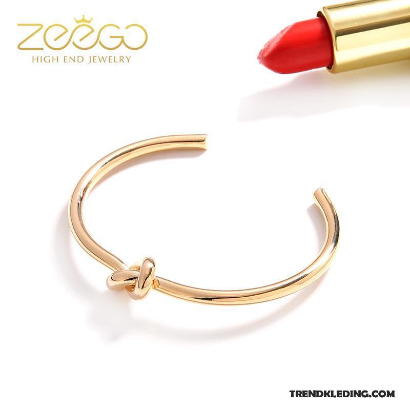 Armband Dames Accessoires Armbanden Kleur Europa Persoonlijkheid Mode Roze Goud