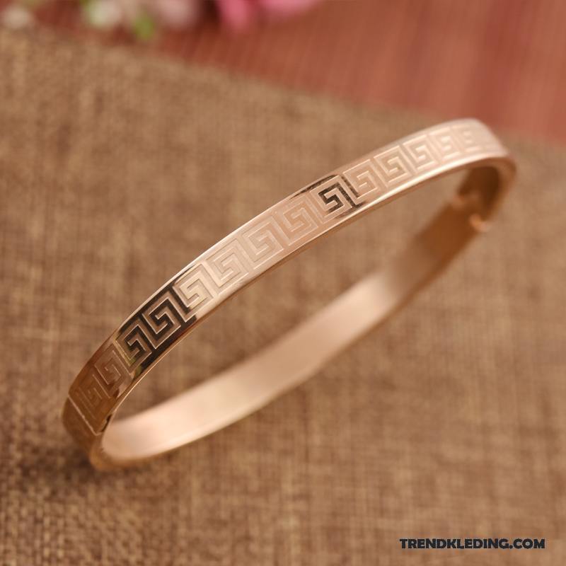 Armband Dames Accessoires Verjaardag Armbanden Mode Geschenk Lovers Roze Gouden