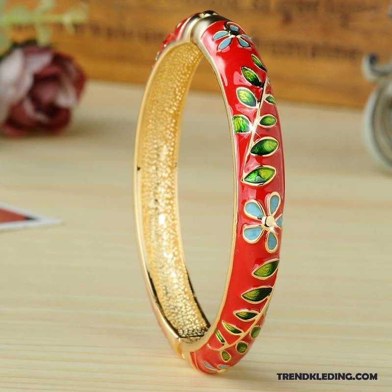 Armband Dames Europa Mode Armbanden Accessoires Persoonlijkheid Etnische Blauw Groen