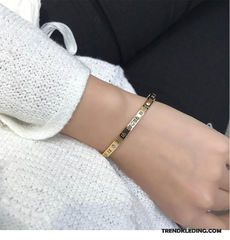 Armband Dames Mode Strass Genereus Persoonlijkheid Eenvoudig Armbanden