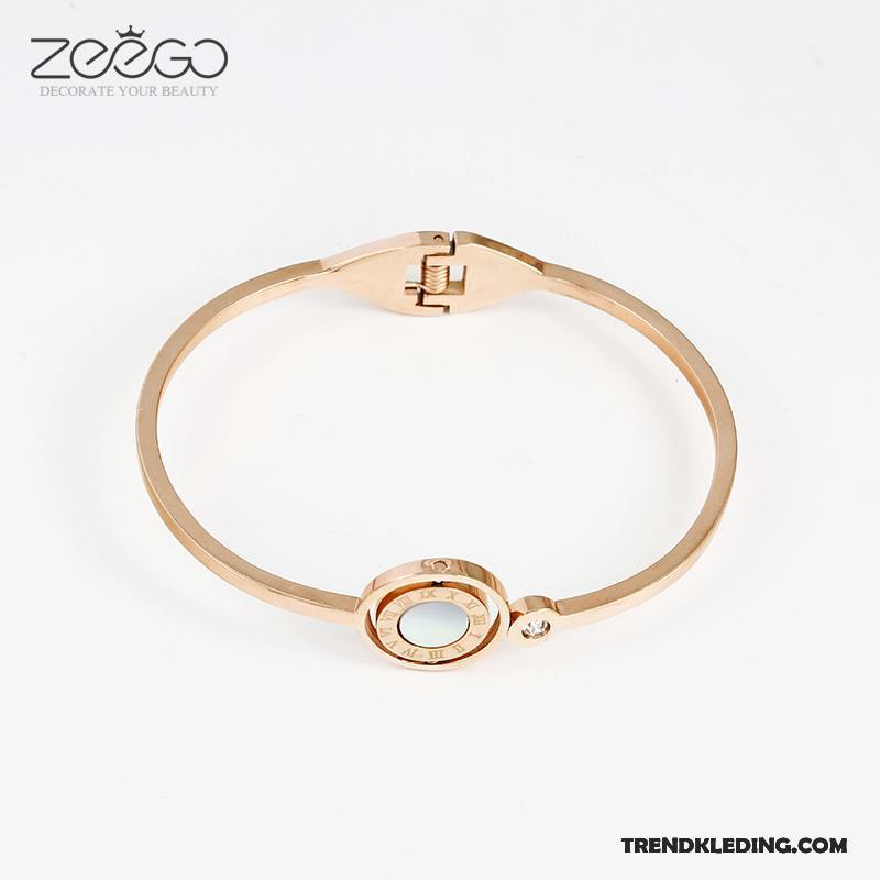 Armband Dames Trend Student Armbanden Persoonlijkheid Accessoires Lovers Roze Gouden