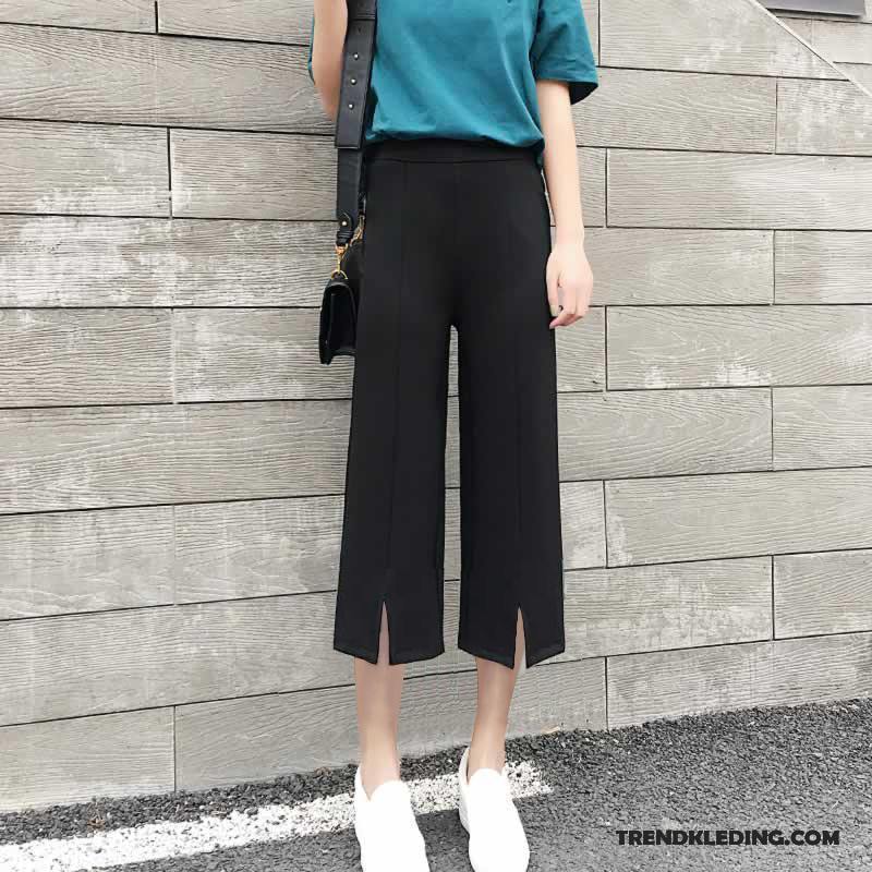 Broek Dames Nieuw Voorjaar 2018 Rechtdoor Zomer Wit