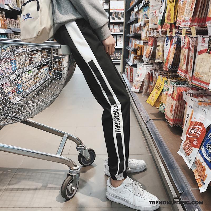 Broek Dames Trend Strak Zomer Student Joggingbroek Harlan Zwart