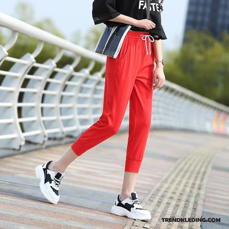 Broek Dames Voorjaar Joggingbroek Nieuw 2018 Harlan Zomer Zwart