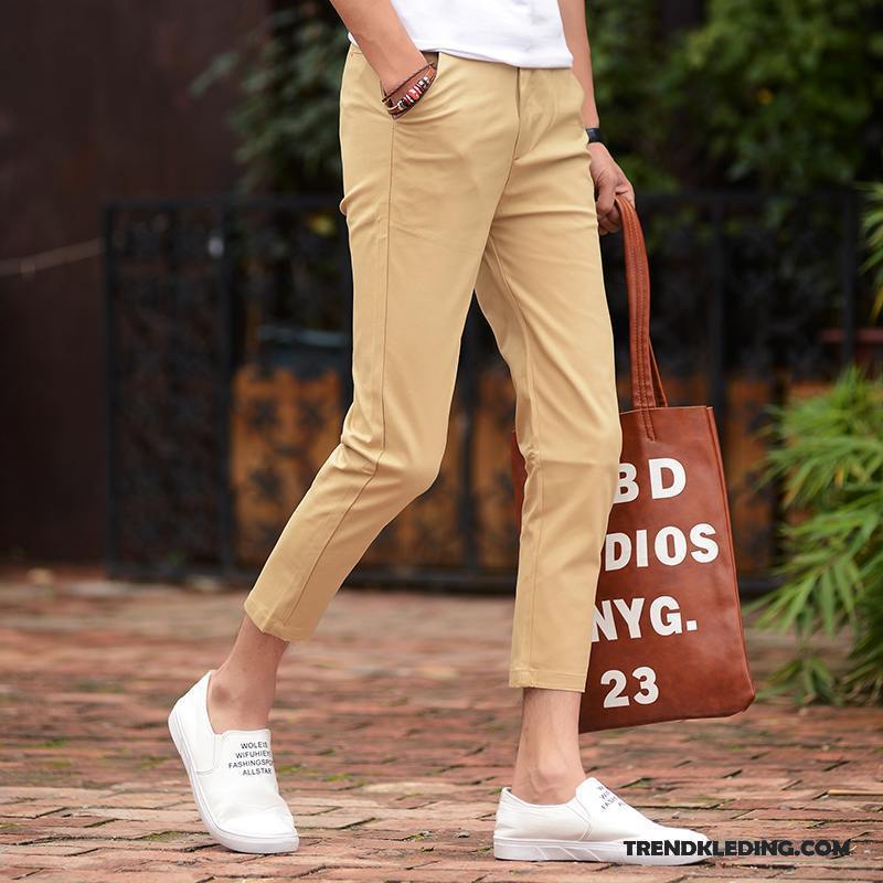 Broek Heren Jeugd Trend Zomer Casual Broek Student Mannelijk Zwart