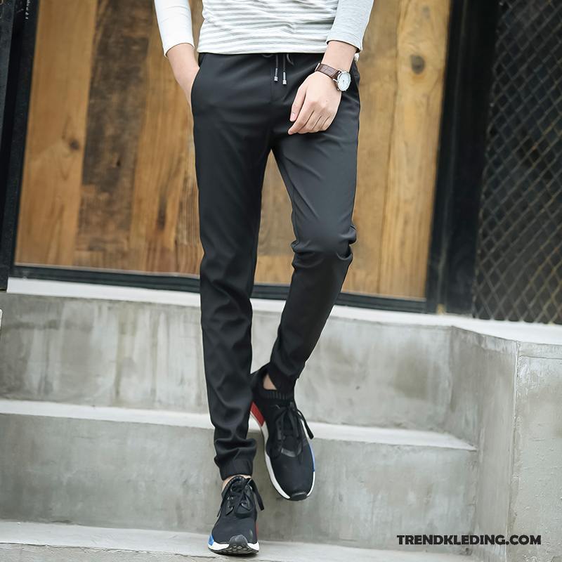 Broek Heren Trend Harlan Slim Fit Casual Broek Mannelijk Zomer