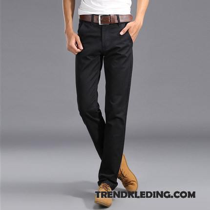 Broek Heren Trend Losse Casual Broek Rechtdoor 2018 Voorjaar Grijs