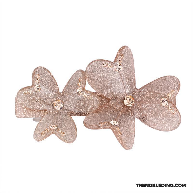 Haarspeld Dames Veerklemmen Haaraccessoires Paardenstaart Haarclip Vlinderdas Hoofdtooi