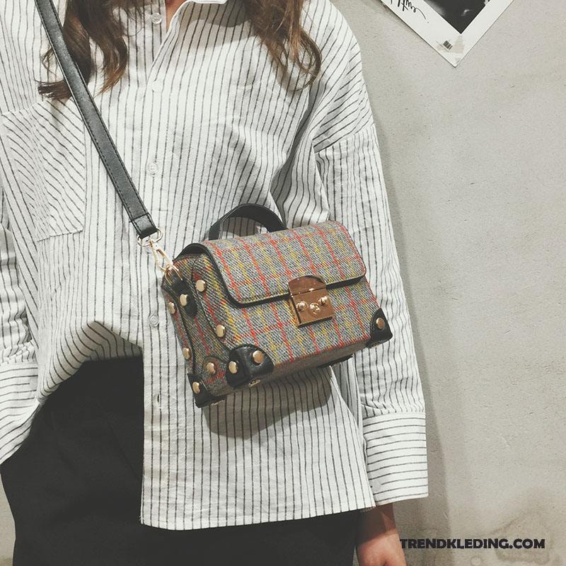 Handtas Dames Super Eenvoudig Nieuw Messenger Tas 2018 Mini Kaki