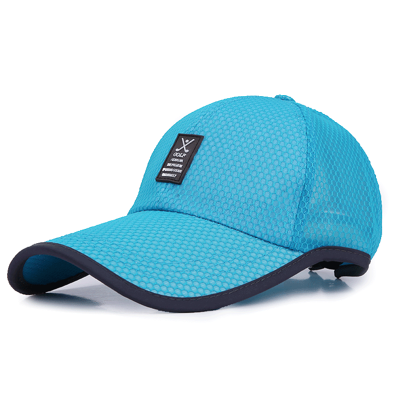 Hoed Heren Outdoor Dames Zonnebrandcrème Vissen Hoed Petten Zonnehoeden Blauw