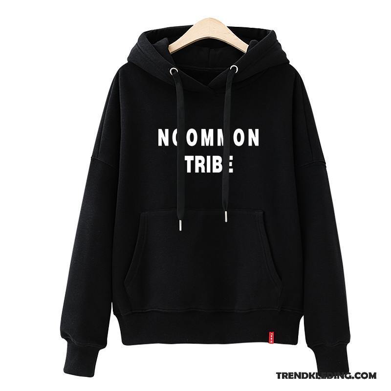 Hoodie Dames Trend Student Voorjaar Nieuw 2018 Losse Rood Zwart