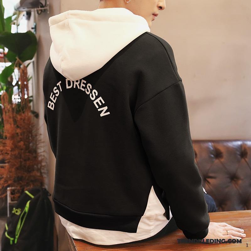 Hoodie Heren 2018 Jas Herfst Dikke Nieuw Student Kaki Licht