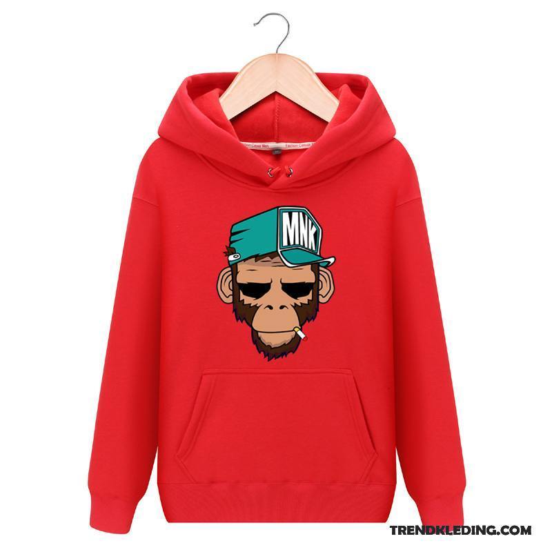 Hoodie Heren Jas Casual 2018 Voorjaar Nieuw Dunne Grijs