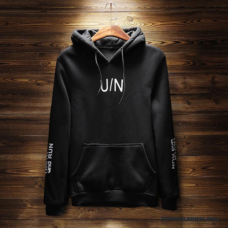 Hoodie Heren Nieuw Herfst Pullover 2018 Jasje Student Oranje Geel