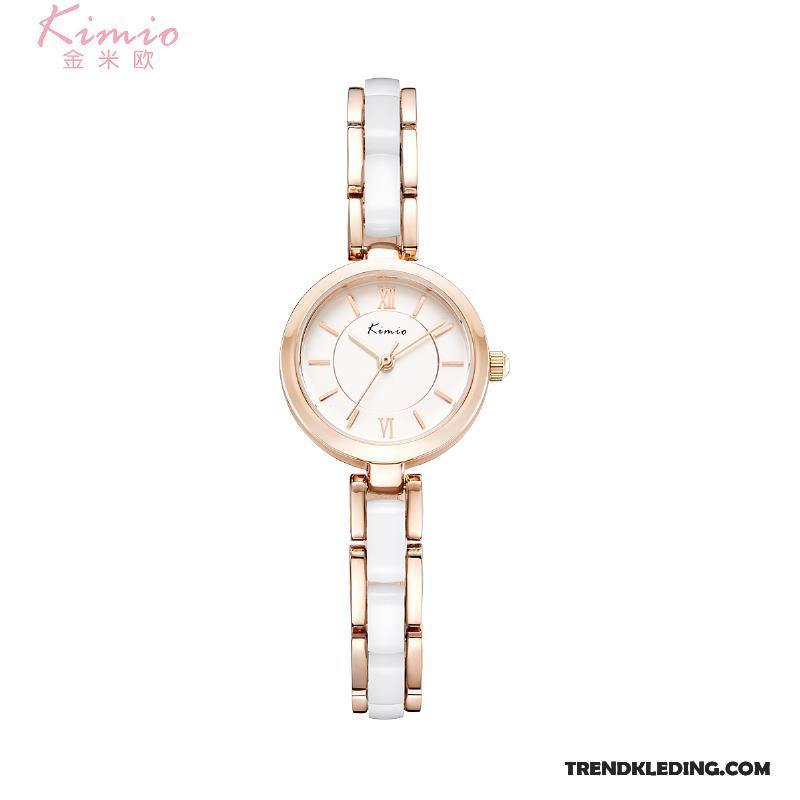 Horloge Dames Meisje De Middelbare School Schattig Verjaardagscadeau Kleur Trend Roze