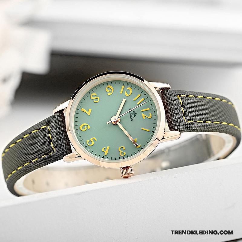 Horloge Dames Verjaardagscadeau Schattig Meisje Trend Kind Student Blauw