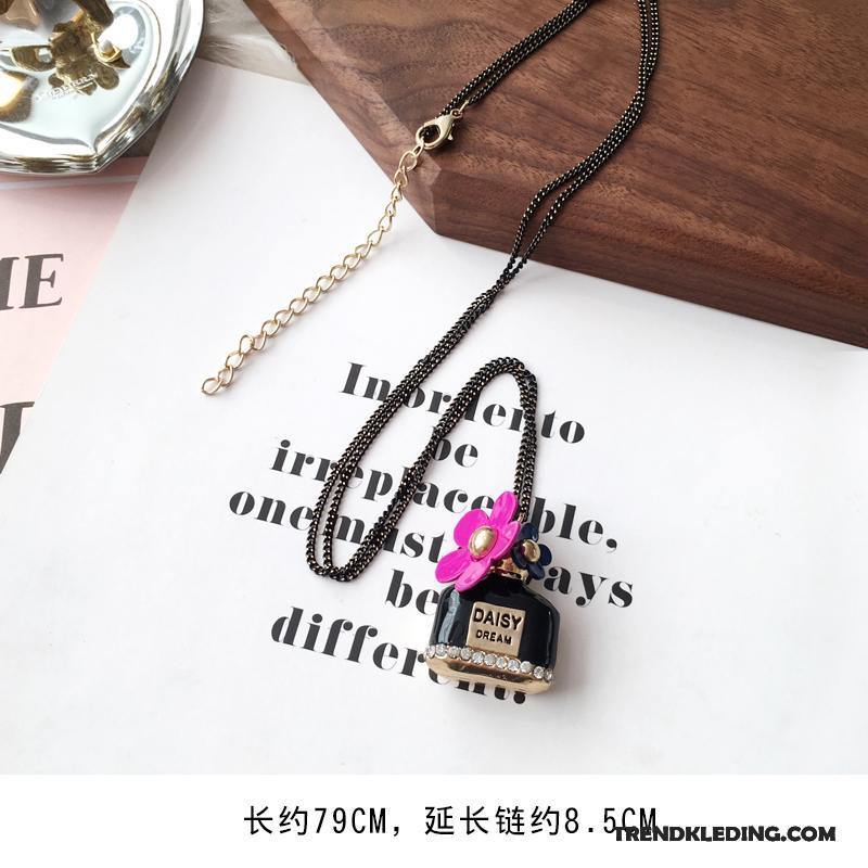 Ketting Dames Lange Student Herfst Accessoires Alle Wedstrijden Winter Roze