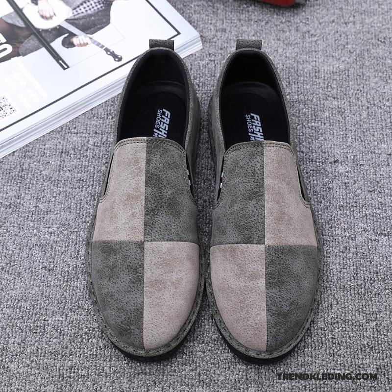 Mocassins Heren 2018 Mannen Schoenen Persoonlijk Bootschoenen Alle Wedstrijden Rood Grijs