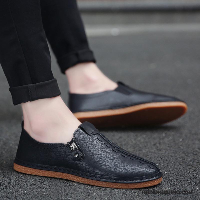 Mocassins Heren 2018 Trend Leren Schoenen Bootschoenen Alle Wedstrijden Casual