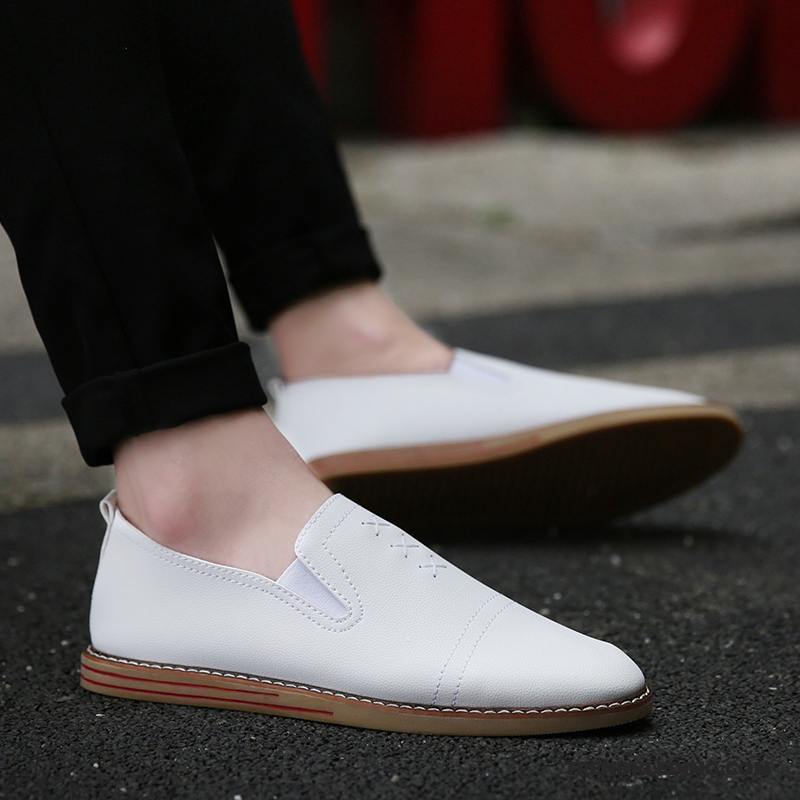 Mocassins Heren 2018 Trend Leren Schoenen Bootschoenen Alle Wedstrijden Casual