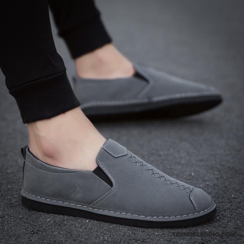 Mocassins Heren 2018 Trend Leren Schoenen Bootschoenen Alle Wedstrijden Casual