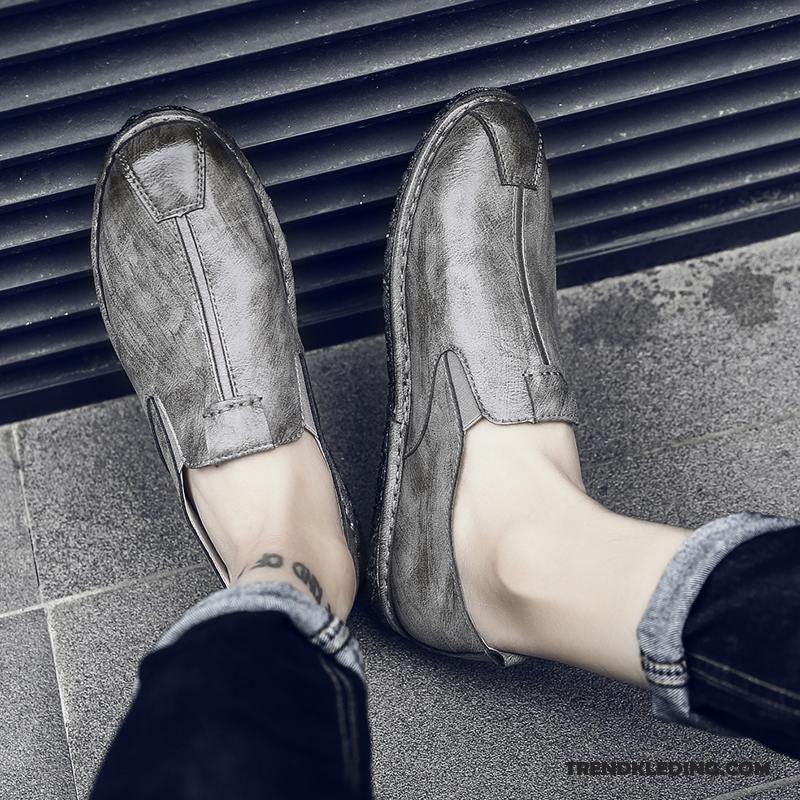 Mocassins Heren Alle Wedstrijden Casual Bootschoenen Slip On Trend Zomer