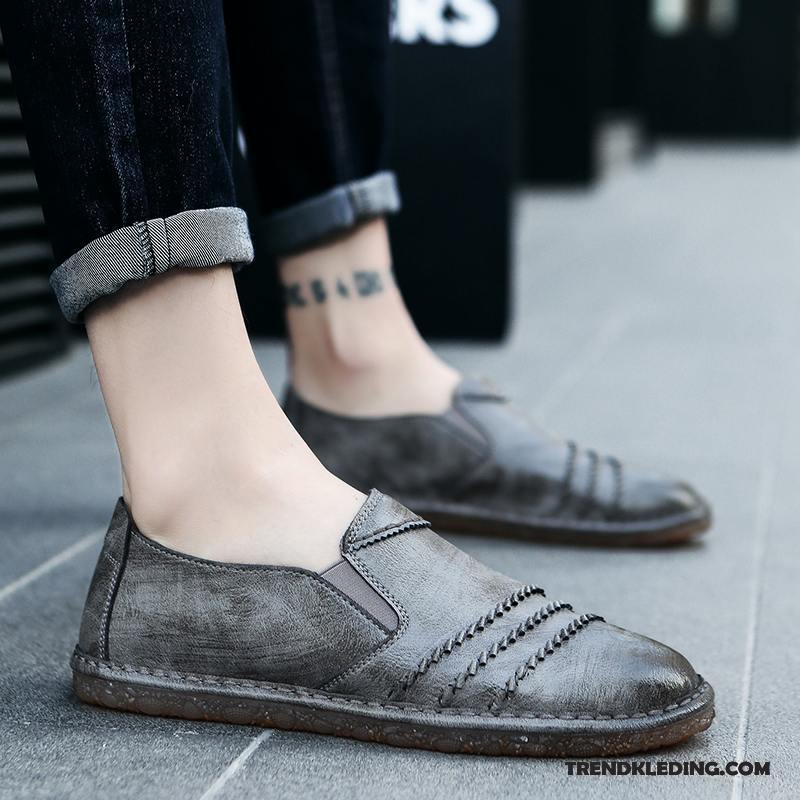 Mocassins Heren Alle Wedstrijden Casual Bootschoenen Slip On Trend Zomer