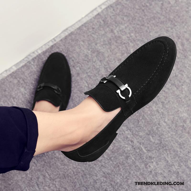 Mocassins Heren Bootschoenen Casual Mannen Brits 2018 Loafers Grijs