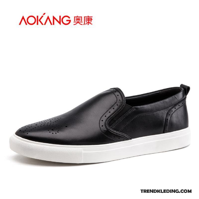 Mocassins Heren Schoenen Reis Mannen Loafers Slijtvastheid Slip On Wit