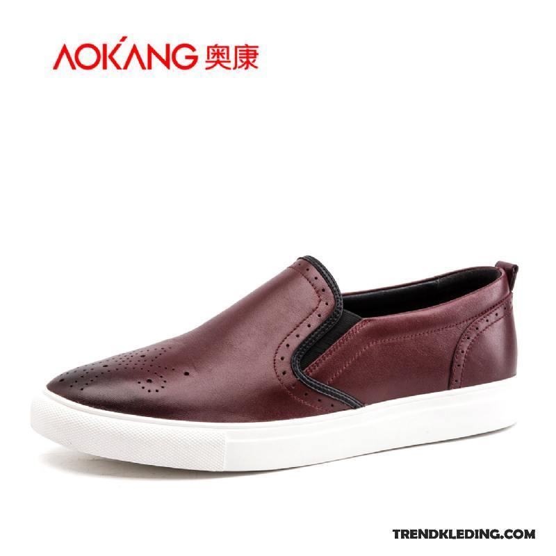 Mocassins Heren Schoenen Reis Mannen Loafers Slijtvastheid Slip On Wit