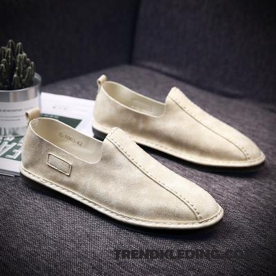 Mocassins Heren Trend Mannen Alle Wedstrijden Slip On Bootschoenen 2018 Grijs