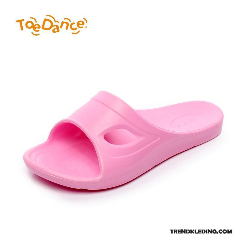 Pantoffels Dames Binnen Zachte Zolen Lovers Badkamer Zomer Antislip Roze