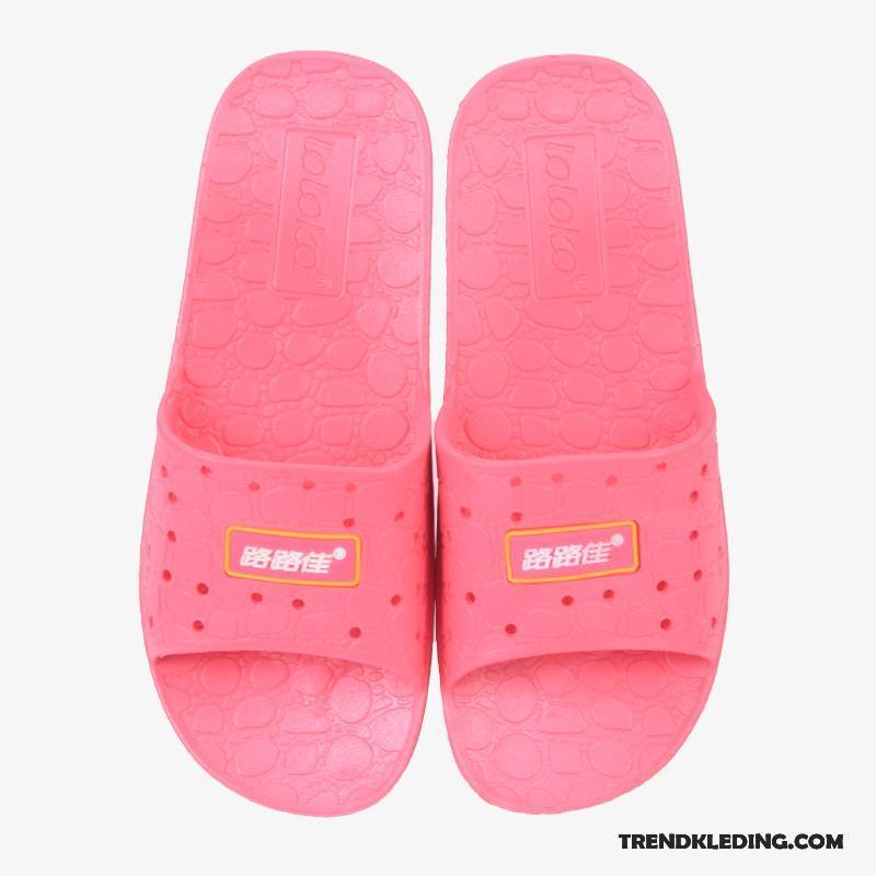 Pantoffels Dames Lovers Mannen Vrouwen Slippers Antislip Zomer Paars