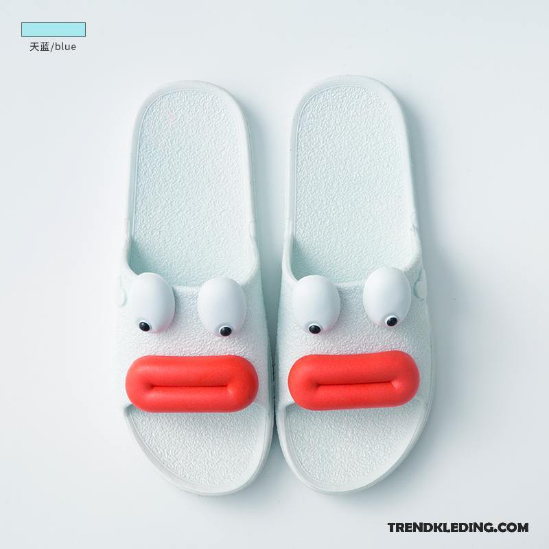 Pantoffels Dames Lovers Zomer Mooie Antislip Vrouwen Mannen Zwart