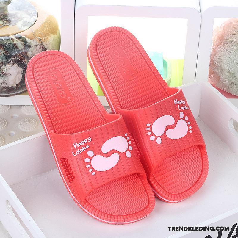 Pantoffels Dames Slippers Lovers Vrouwen Antislip Zomer Groot Purper