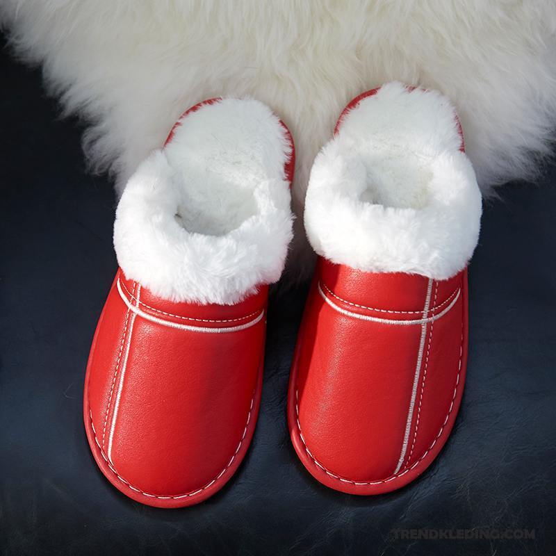 Pantoffels Dames Warm Mannen Winter Slippers Lovers Herfst Hemelsblauw