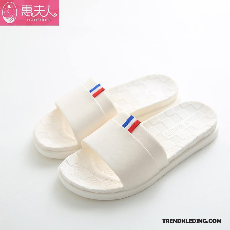 Pantoffels Dames Zachte Zolen Lovers Slippers Binnen Zomer Mannen Roze