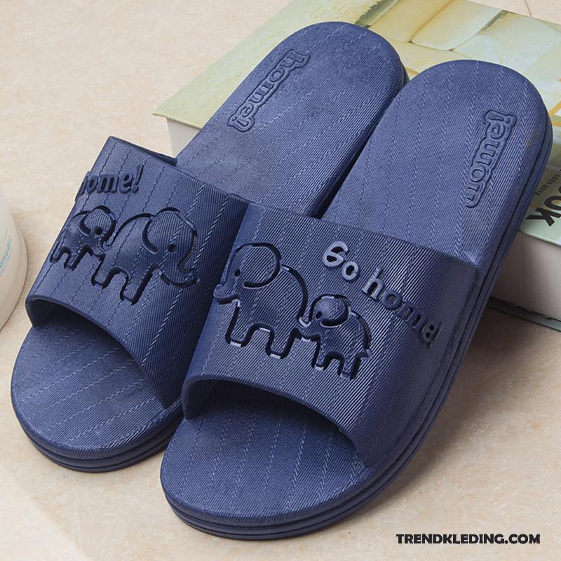 Pantoffels Heren Kind Zomer Mannen Slippers Vrouwen Binnen Grijs