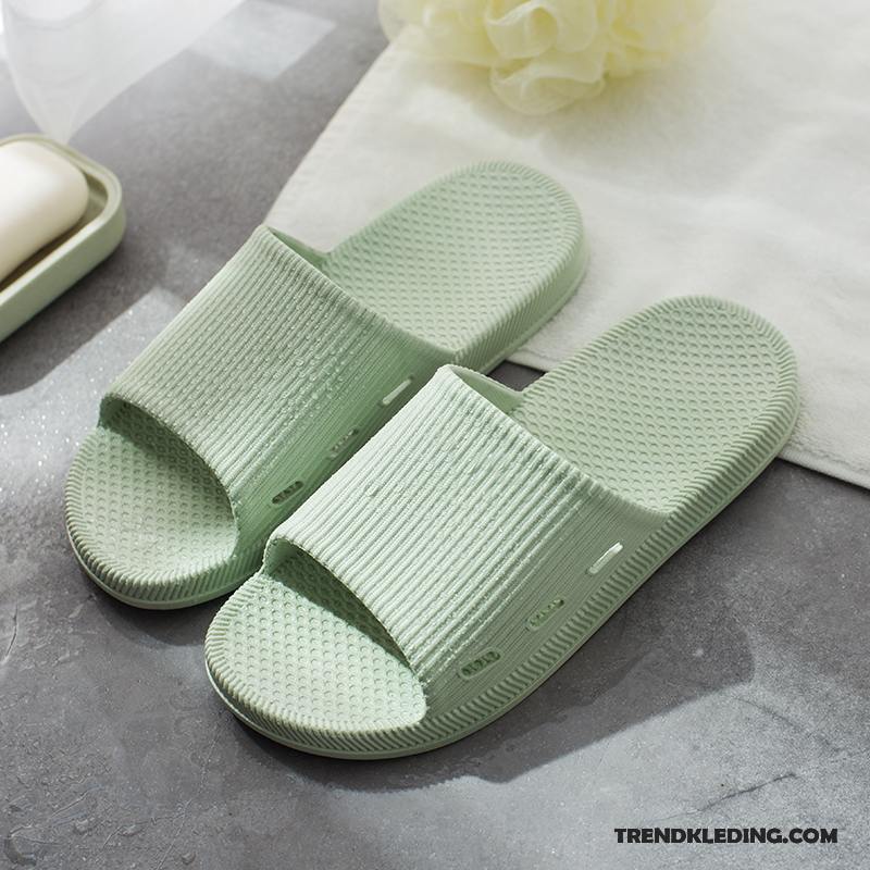 Pantoffels Heren Zomer Slippers Antislip Badkamer Mannen Binnen Grijs