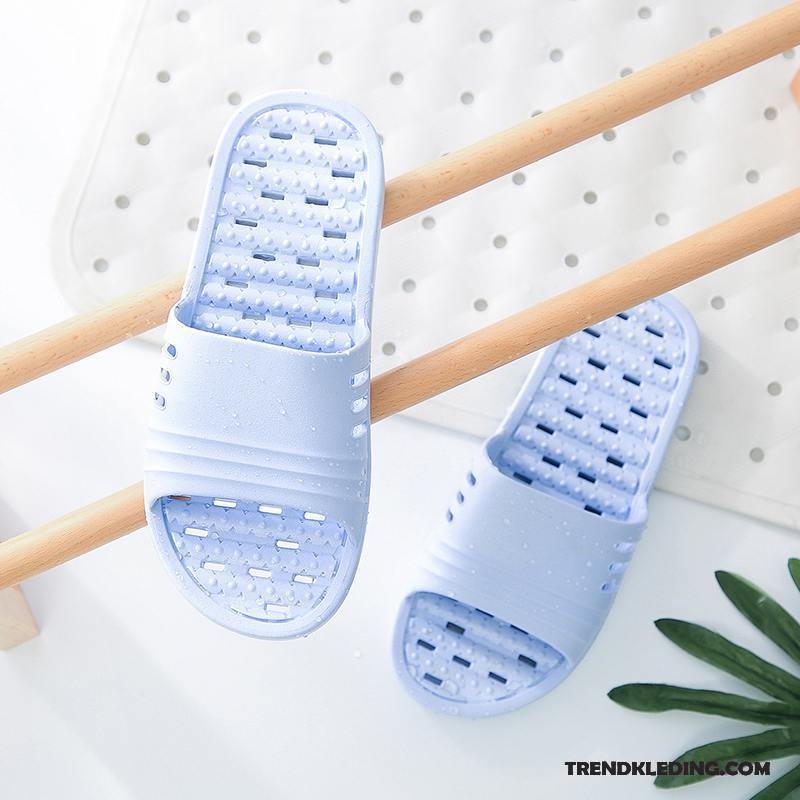 Pantoffels Heren Zomer Vrouwen Slippers Antislip Mannen Lovers Zwart