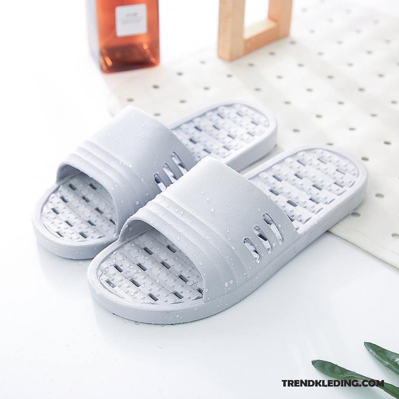 Pantoffels Heren Zomer Vrouwen Slippers Antislip Mannen Lovers Zwart