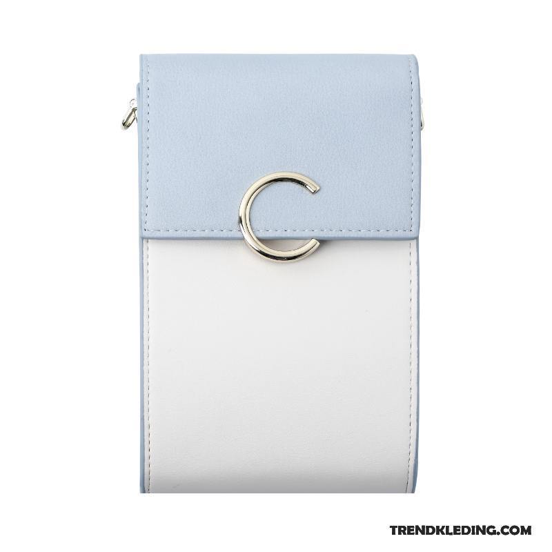 Portemonnee Dames Mini Tas Nieuw Telefoon Ketting Messenger Tas Geel
