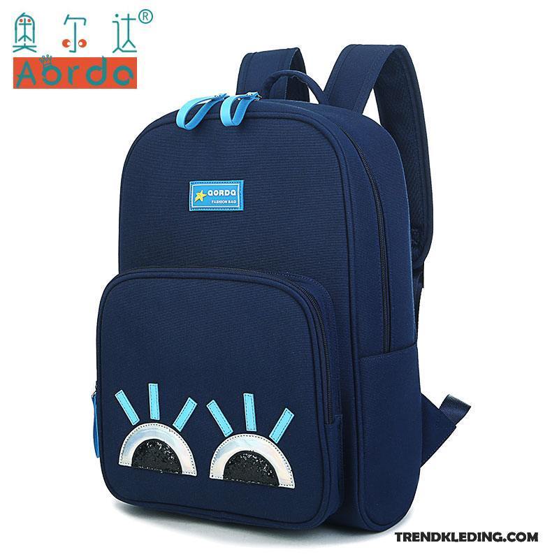 Rugzak Dames Computer Tas 14 Inch Mini Student Gemiddelde Trend Blauw