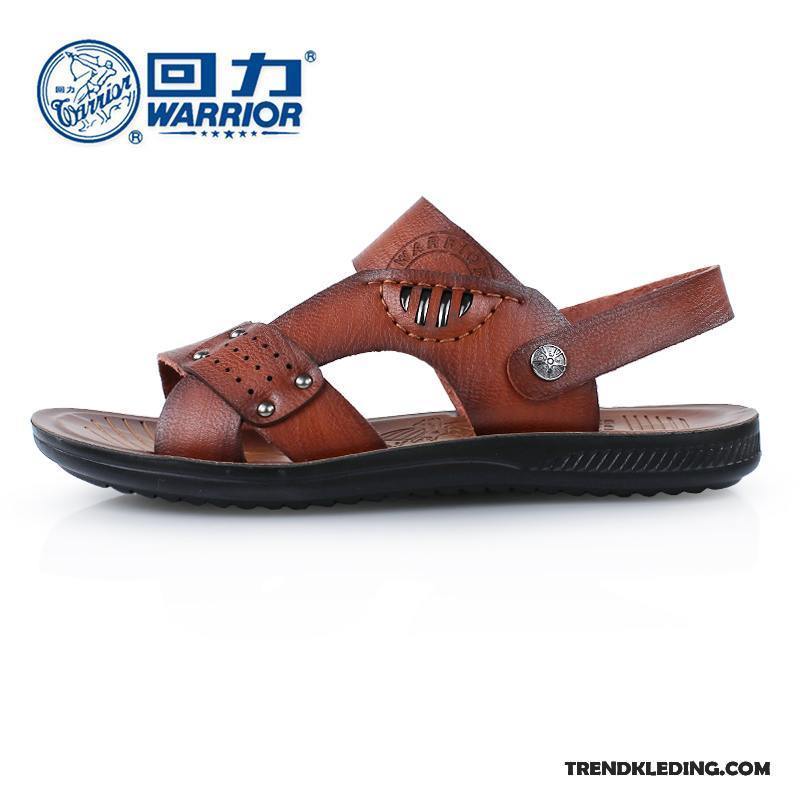 Sandalen Heren Antislip Mannen Schoenen Casual Outdoor 2018 Zandkleur Bruine