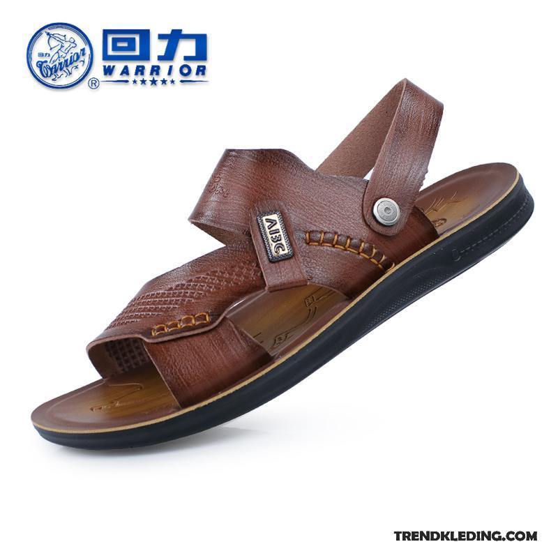 Sandalen Heren Antislip Mannen Schoenen Casual Outdoor 2018 Zandkleur Bruine