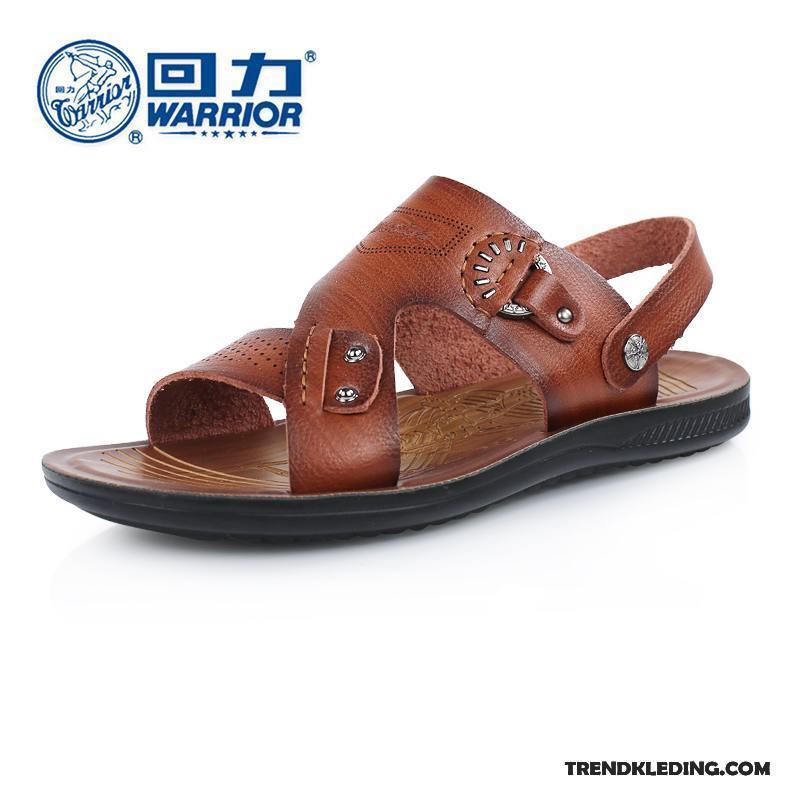 Sandalen Heren Antislip Mannen Schoenen Casual Outdoor 2018 Zandkleur Bruine