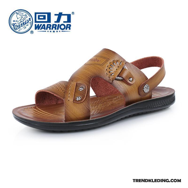 Sandalen Heren Antislip Mannen Schoenen Casual Outdoor 2018 Zandkleur Bruine