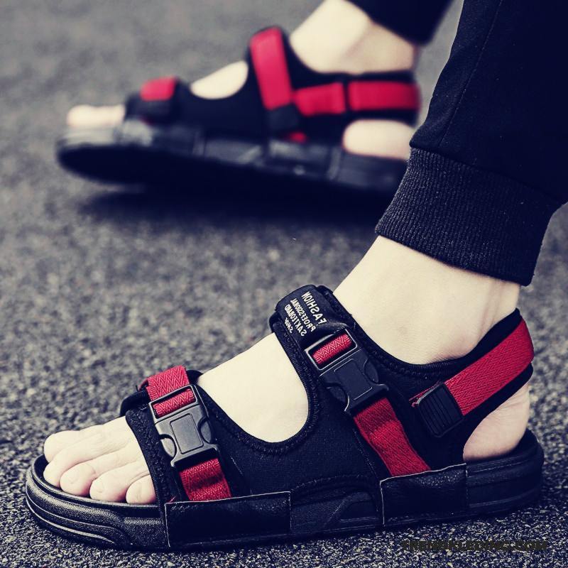 Sandalen Heren Antislip Pantoffels Schoenen Zomer 2018 Sandaal Zandkleur Rood